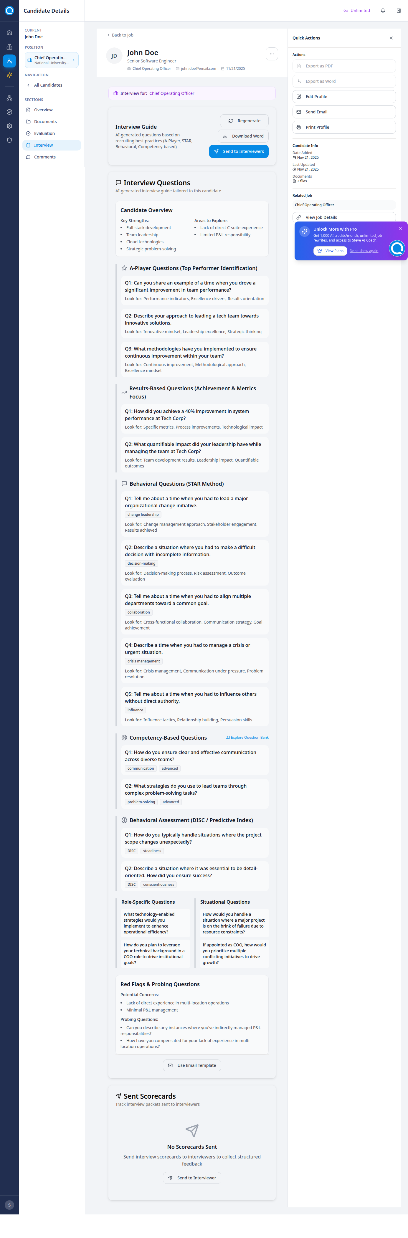 Recruityzer - Executive AI-Powered Recruitment Platform | Transform ...